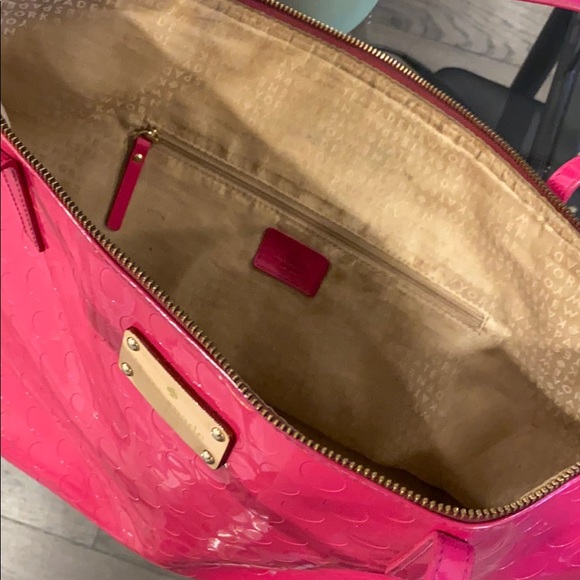Kate Spade Pink Tote - Picture 4 of 5